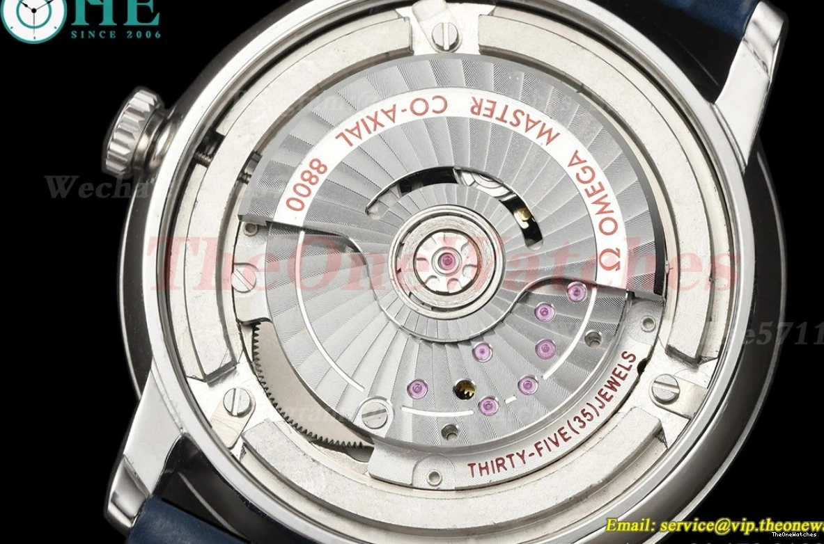 Dial LE SS Prestige Ville 40mm BLSF De A8800 Date Blue 0328